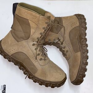 Rocky S2V Special Ops-Coyote Combat Military Men's Brown Tactical Boots Sz, 16 M